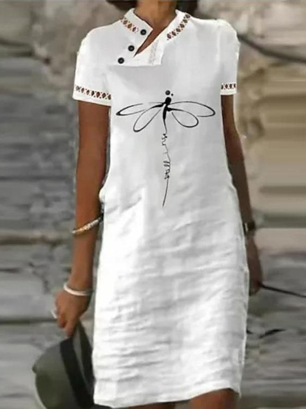 ELEGANT DRESS TANIA white