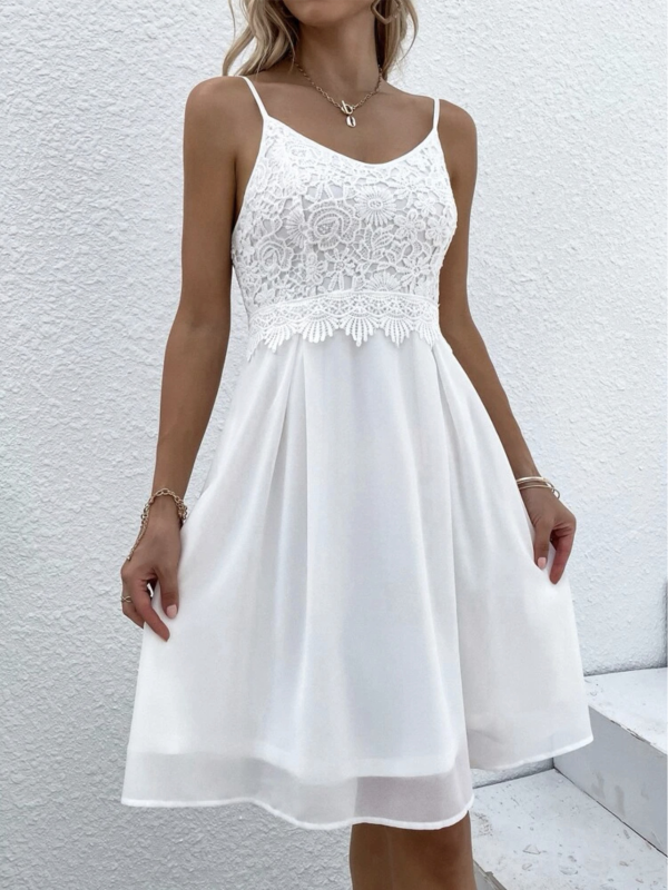 LACE DRESS FIONNA white