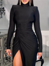 <tc>Elegantné šaty Evaline čierne</tc>