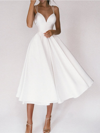 ELEGANT DRESS ALEFTI white