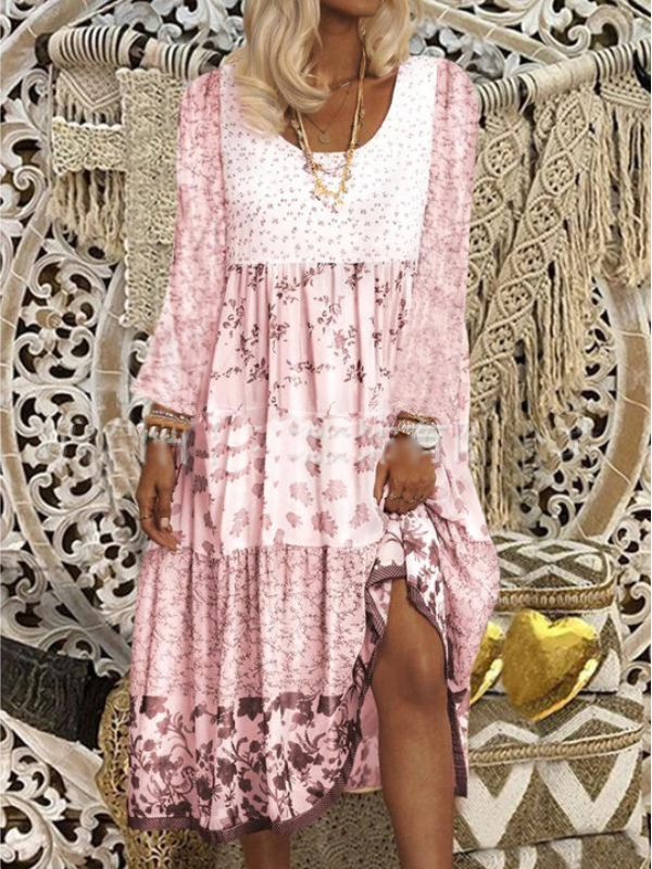 <tc>Elegantiška suknelė Wisia rožinė</tc>