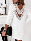 ELEGANT DRESS ODALY white