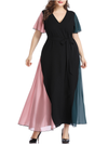 PLUS SIZE LONG DRESS KATERINA