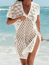 <tc>Obleka za na plažo Luis bela</tc>