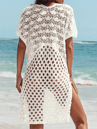 <tc>Obleka za na plažo Luis bela</tc>