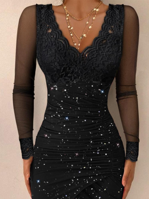 ELEGANT DRESS NADYNA black