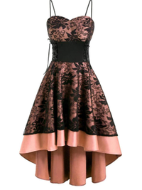 ELEGANT DRESS SIANI black