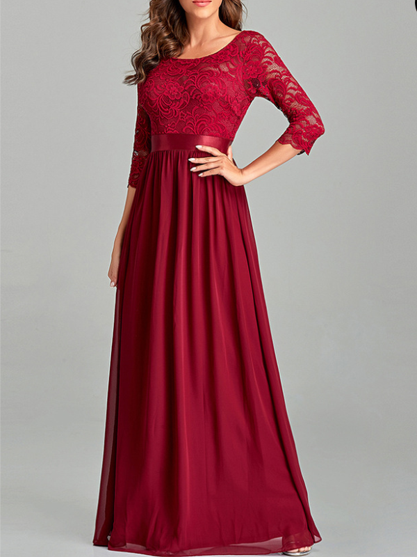 <tc>Elegantiška suknelė Keana raudona</tc>