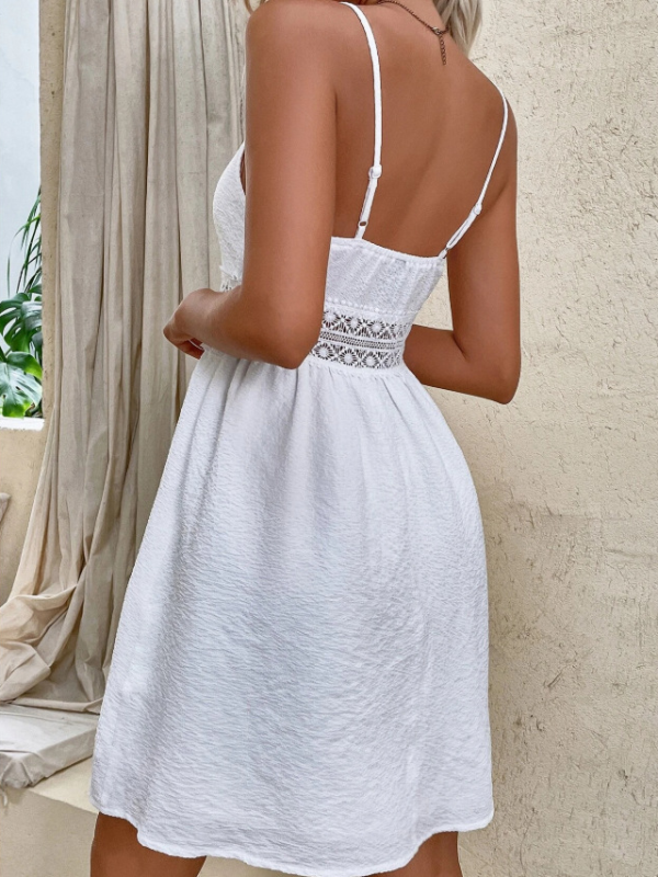 ELEGANT DRESS DENIYA white