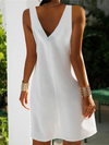 <tc>Elegantiška suknelė Sharaya balta</tc>