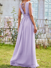 ELEGANT MAXI DRESS LACIA purple