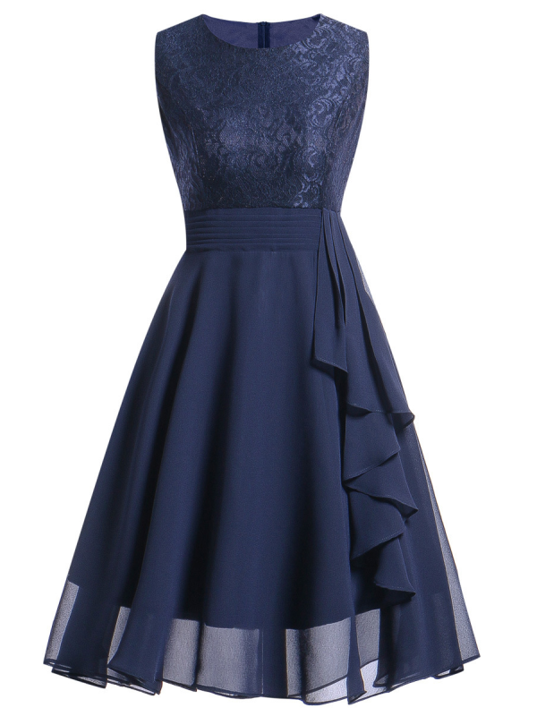 <tc>Elegantiška suknelė Olwen mėlyna</tc>