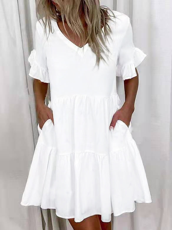 SUMMER DRESS FINOLA white