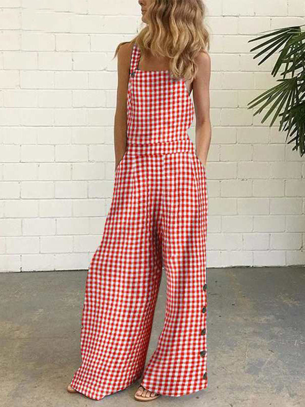 JUMPSUIT CHARISA red
