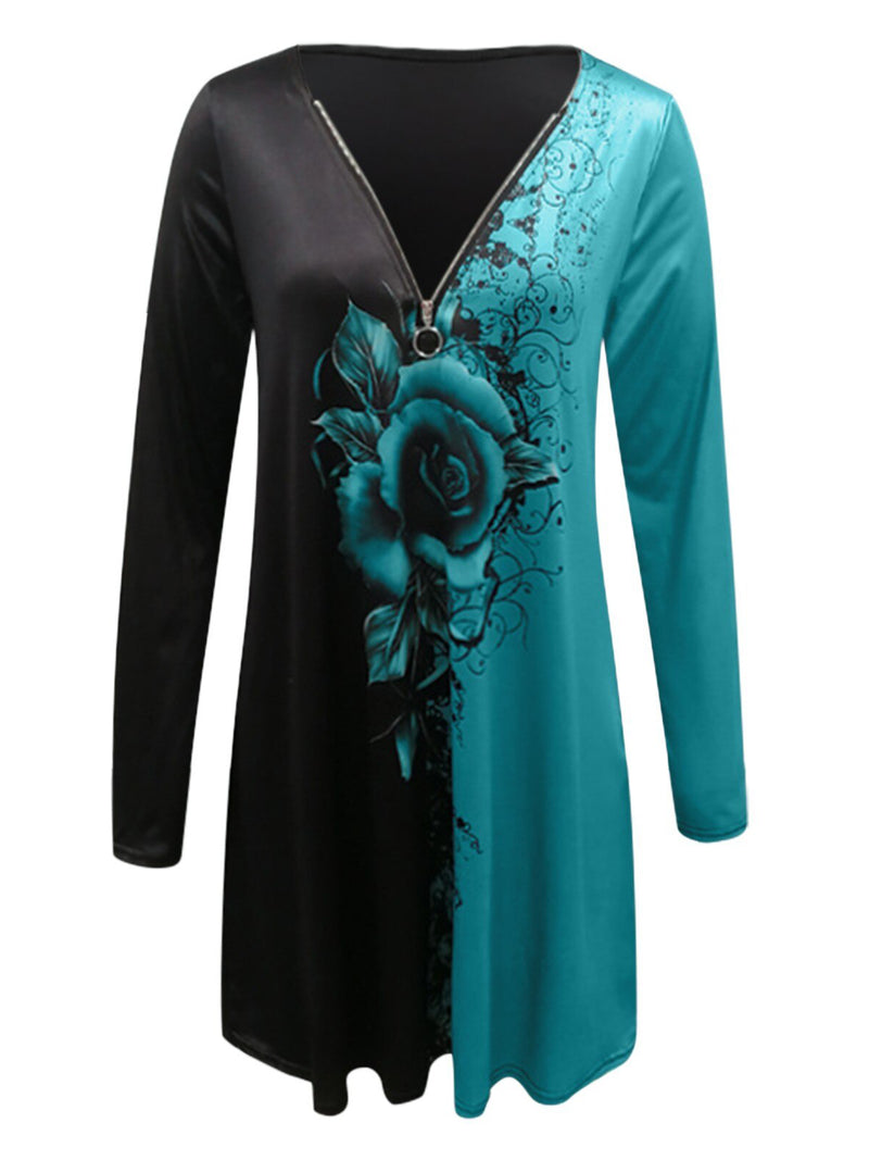 ELEGANT DRESS ARIEL blue