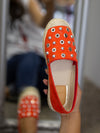 ESPADRILLES YOUNG red