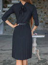 <tc>Elegantna obleka Sydnee črna</tc>
