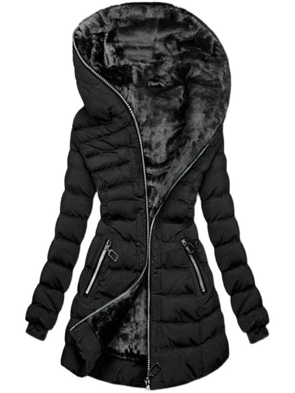 <tc>Dolga zimska jakna Lellita črna<br></tc>