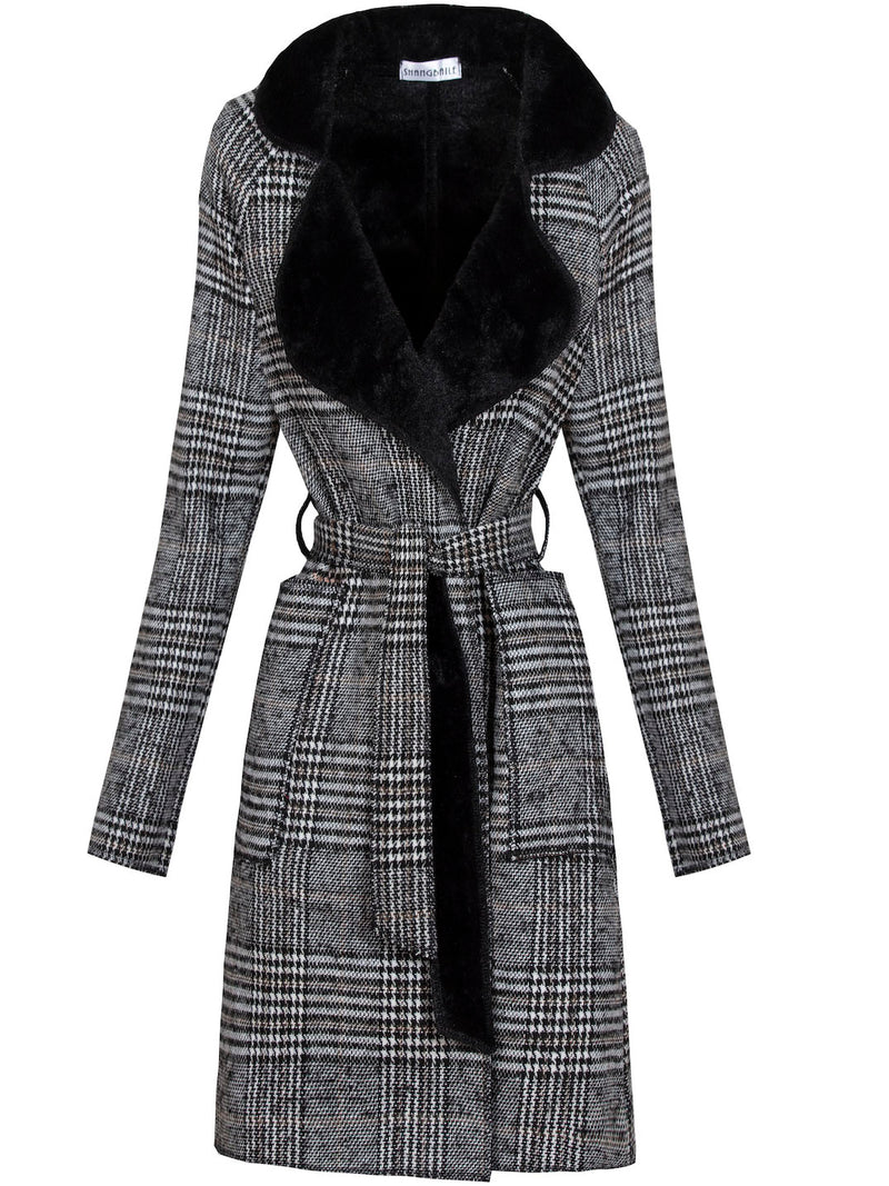 ELEGANT COAT MARIANA black