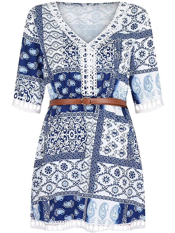 <tc>Elegantné šaty Jinida modré</tc>