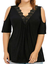 PLUS SIZE SHIRT GUDA black