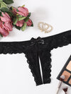 PLUS SIZE UNDERWEAR SET BENCA black