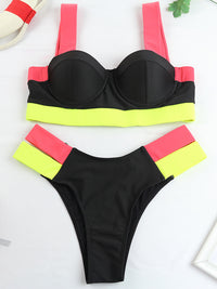 BIKINI ROSSA black