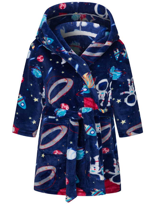 KID'S BATHROBE AIMI blue