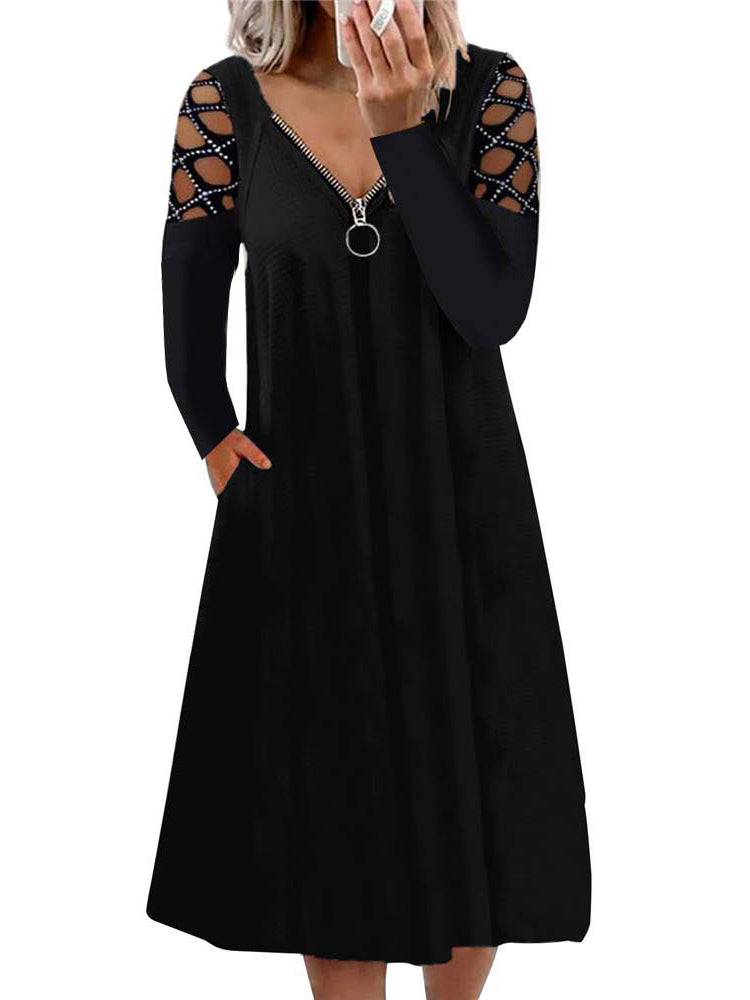 ELEGANT DRESS KARRY black