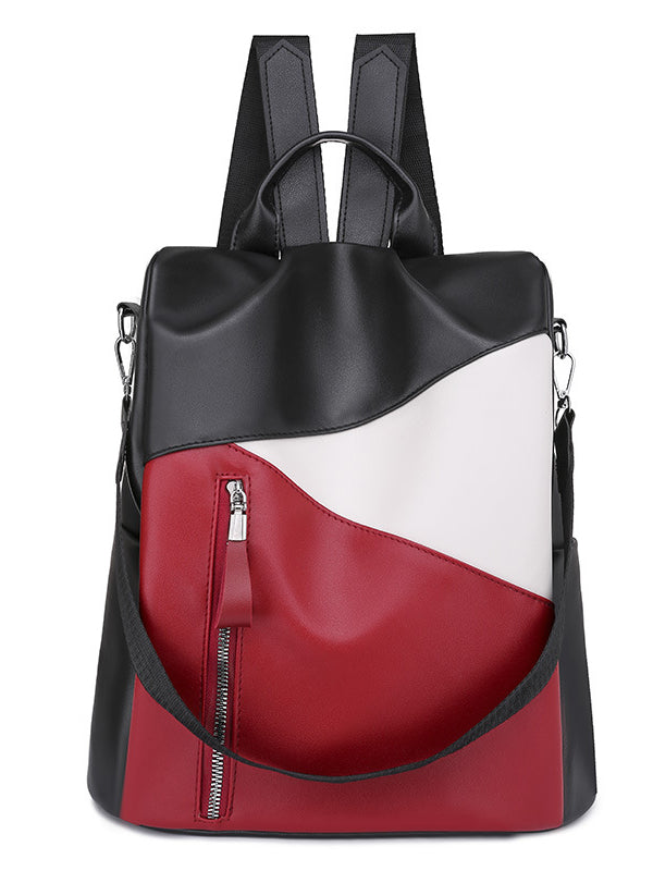 RUCKSACK DIANN red and white