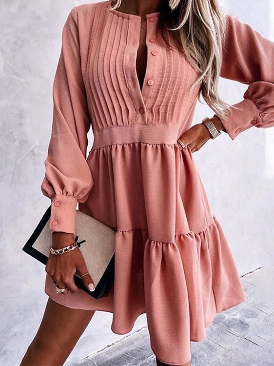 ELEGANT DRESS APOLONIA pink