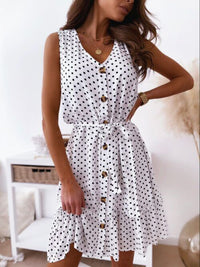 SUMMER DRESS CARENA white