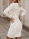 ELEGANT DRESS SANDRINE white