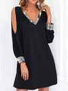 <tc>Elegantiška suknelė Royalty juodos spalvos</tc>
