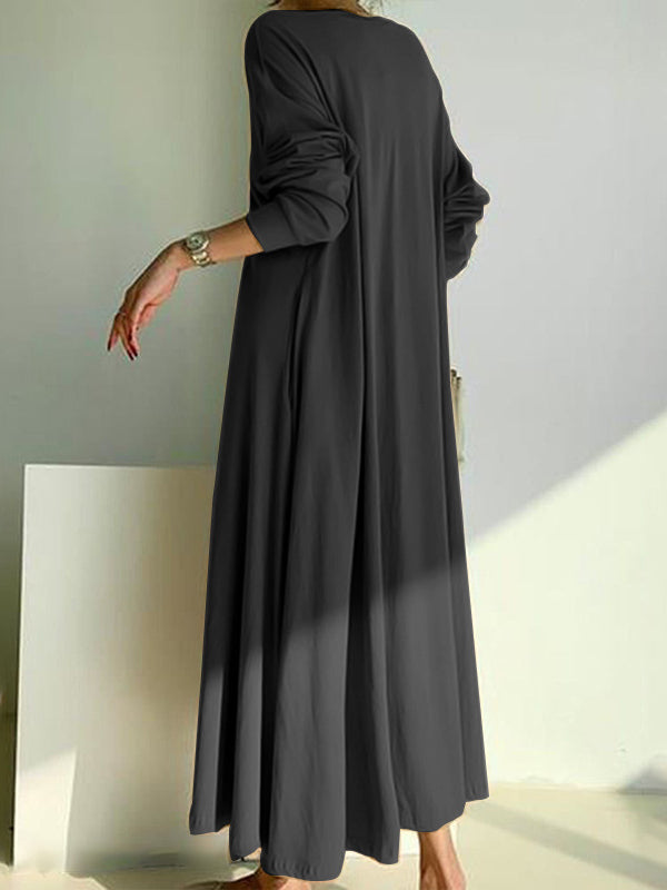 MAXI DRESS CHASTITEY black