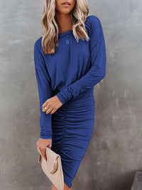 <tc>Elegantiška suknelė Corra mėlyna</tc>