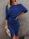 ELEGANT DRESS CORRA blue