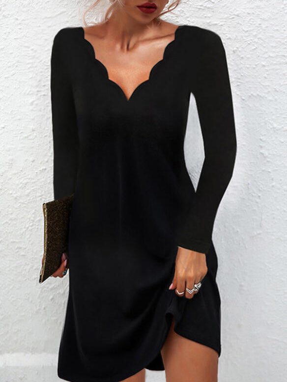 <tc>Elegantiška suknelė Mechel juoda</tc>