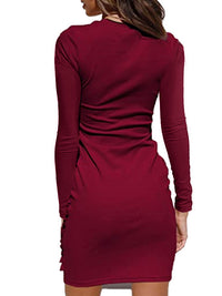 <tc>Elegantiška suknelė Kally raudona</tc>