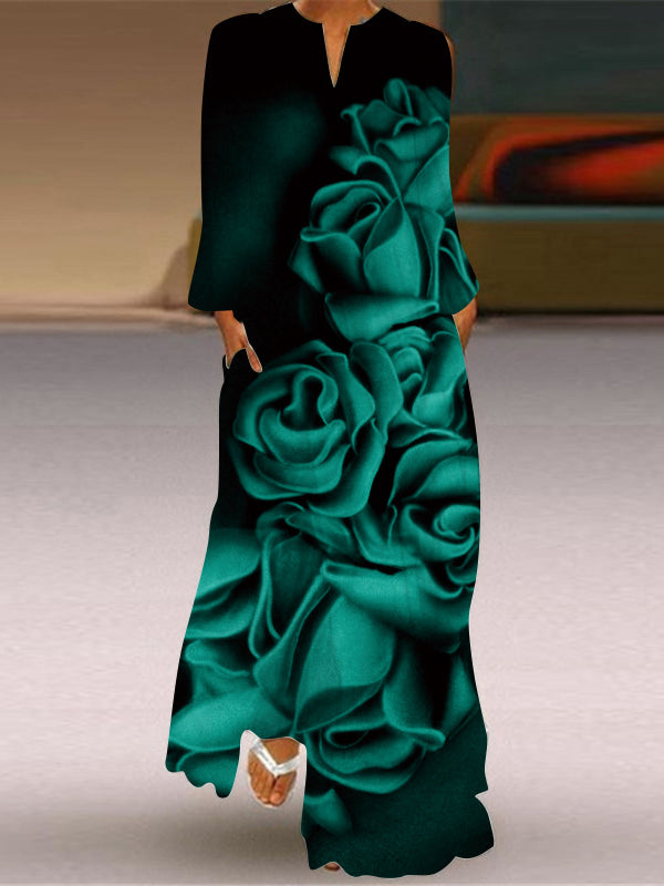 ELEGANT DRESS JANINIA green