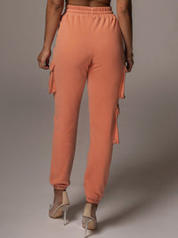 PANTS NATASA coral