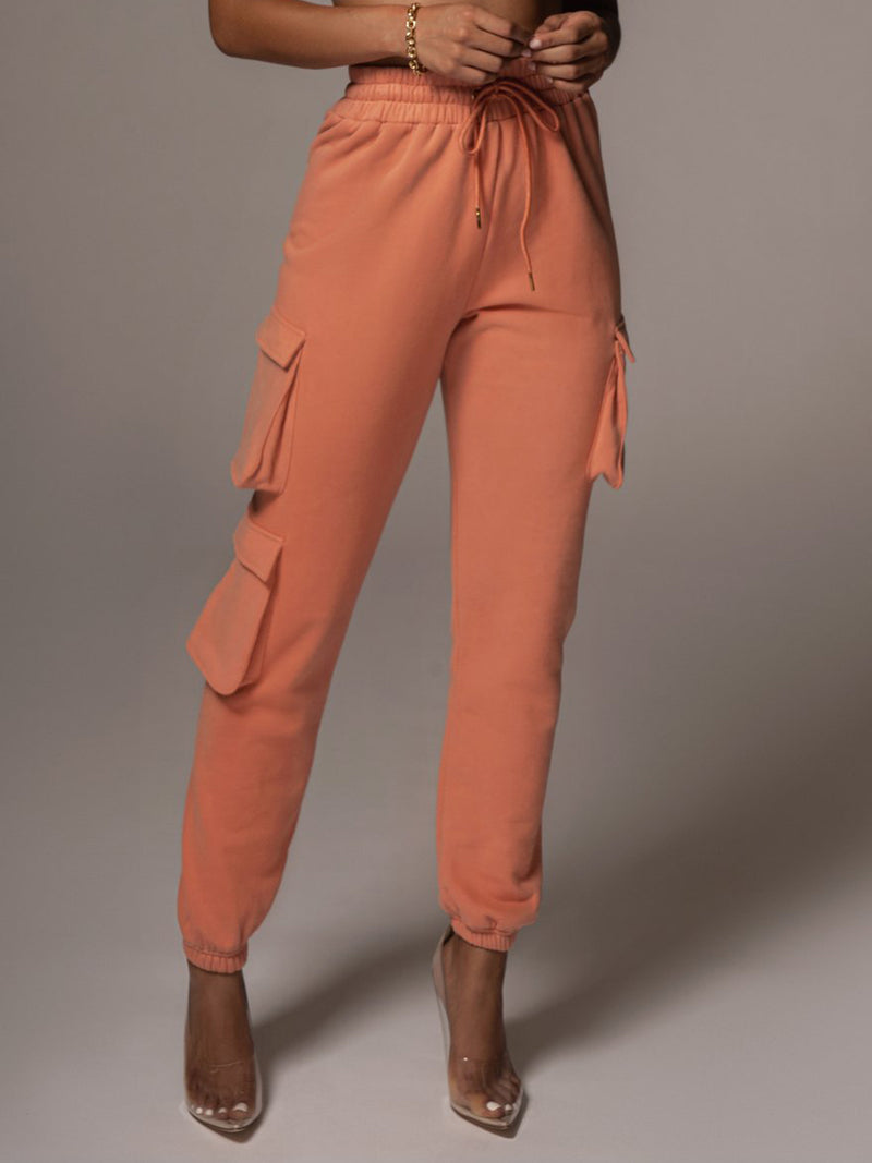 PANTS NATASA coral