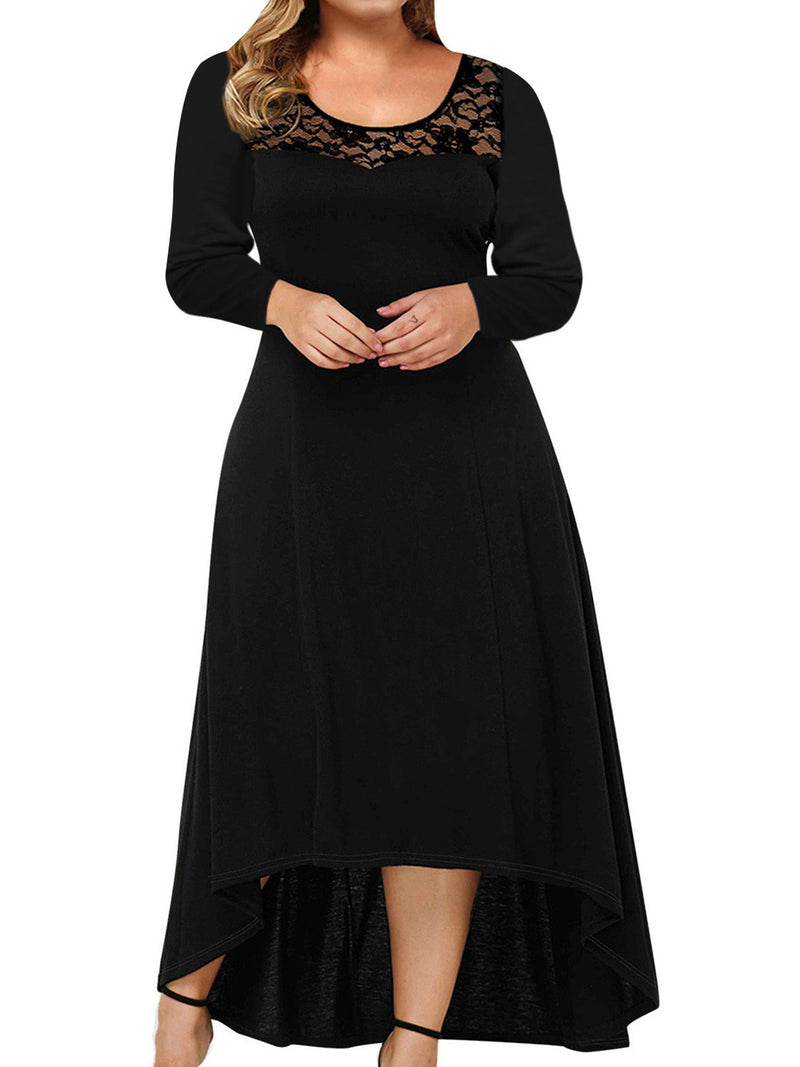 ELEGANT DRESS NINNEL black