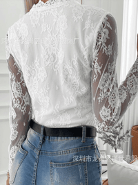 ELEGANT SHIRT MARILLYN white