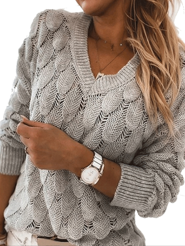 ELEGANTNÍ pulovr MARCHERY šedý