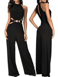 ELEGANT JUMPSUIT RUBIA black