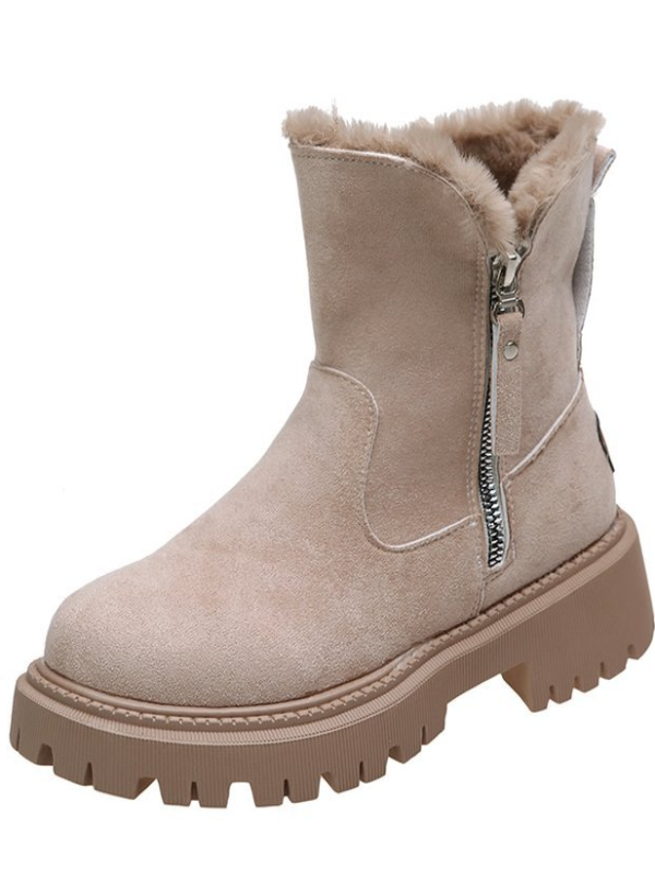 SHORT BOOTS YETTI BEIGE