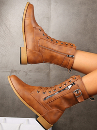ANKLE BOOTS VERVA BROWN