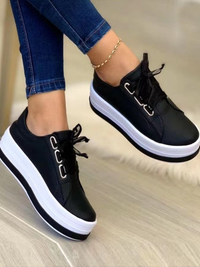 SNEAKERS HELSA black and white