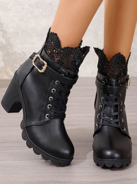 ANKLE BOOTS REIOR BLACK